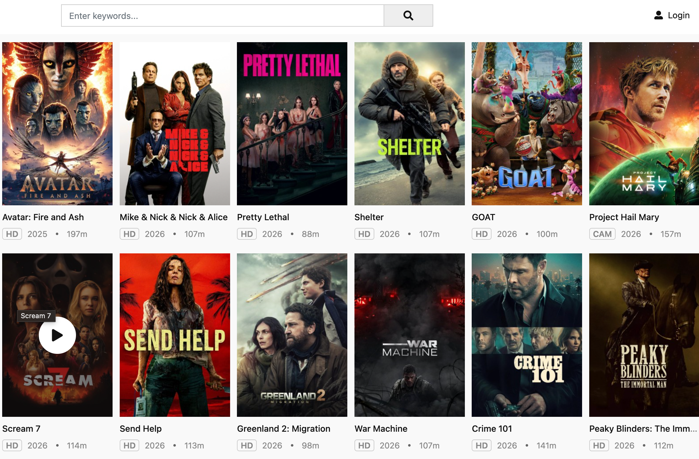 Movie Site Bundle